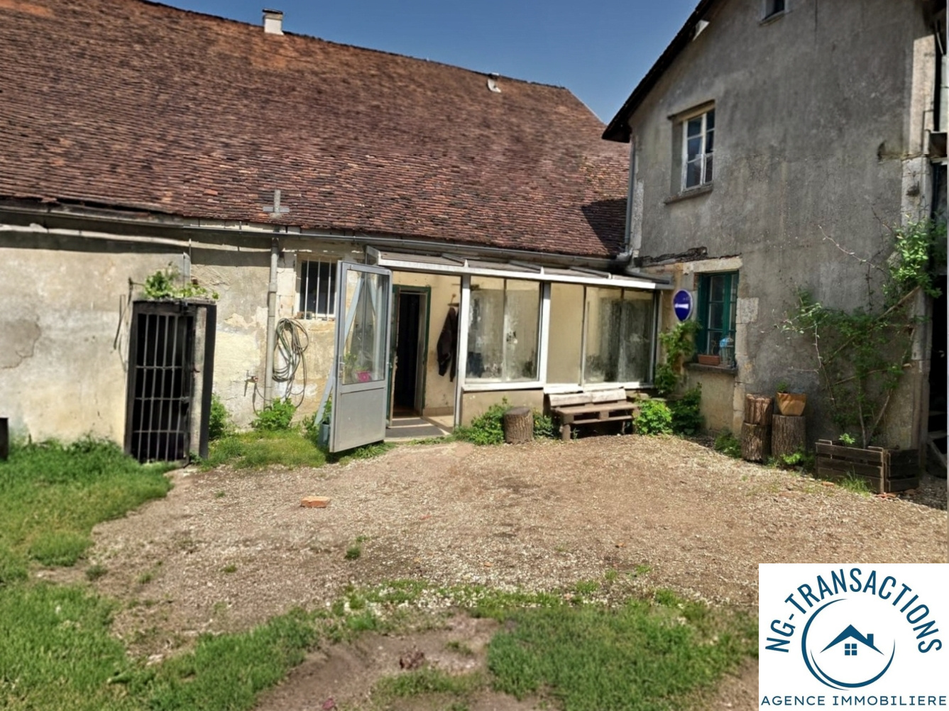Maison à fort potentiel- Sud de l'Yonne- A moins de 2h de PA